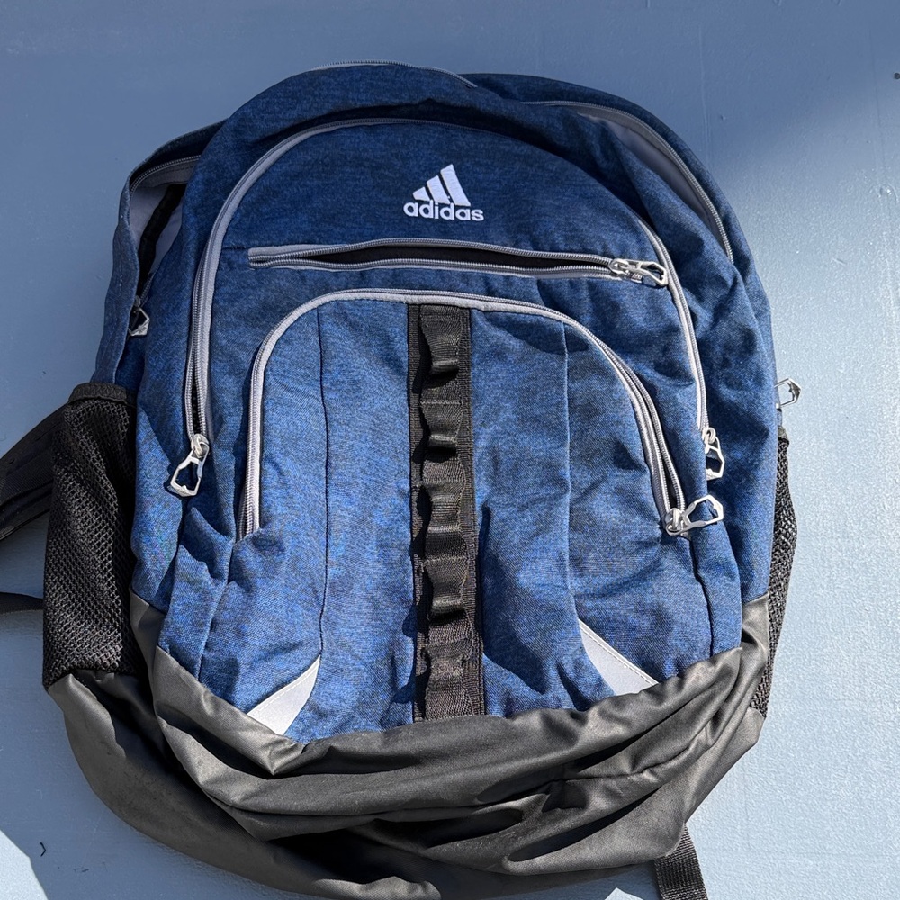Adidas Prime Men's Backpack in Blue and Black - Picture 11 of 11